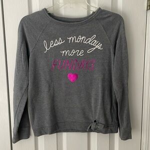 Girls crew neck sweatshirt, size 14